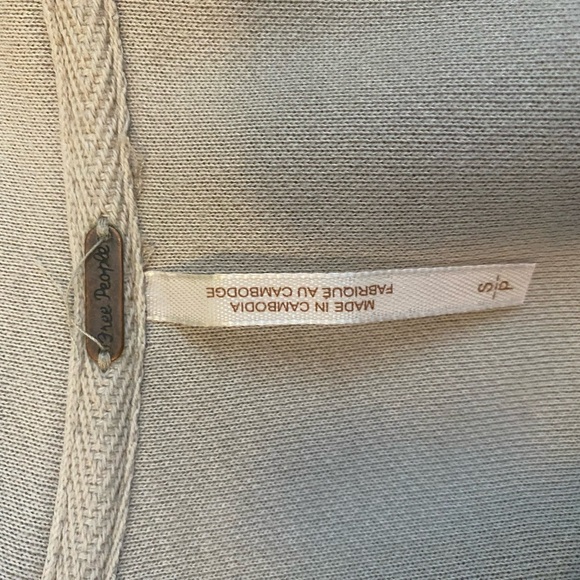 Free people Ruby Jacket (Shacket) cream color! Size small - Picture 5 of 8